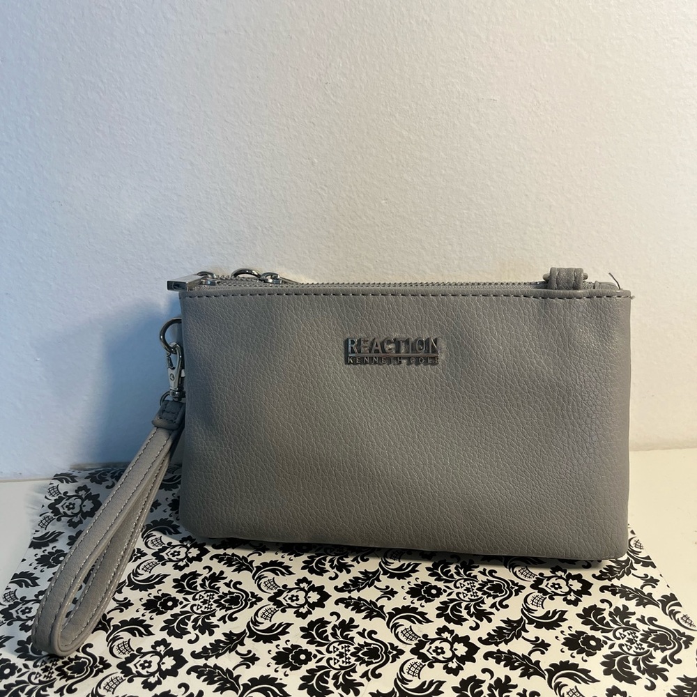 Blue/Grey Reaction by Kenneth Cole Purse